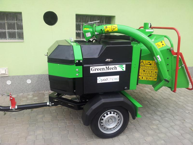 Štěpkovač GreenMech QuadChip 160 diesel