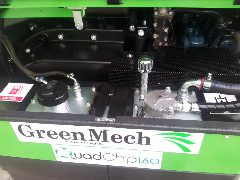 Štěpkovač GreenMech QuadChip 160 diesel