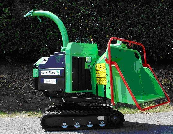 Štěpkovač GreenMech QuadTrak 160 diesel