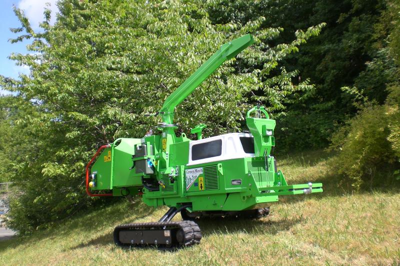 Štěpkovač GreenMech SAFE-Trak 19-28