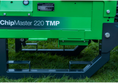 Detail štěpkovače GreenMech ChipMaster 220TMP