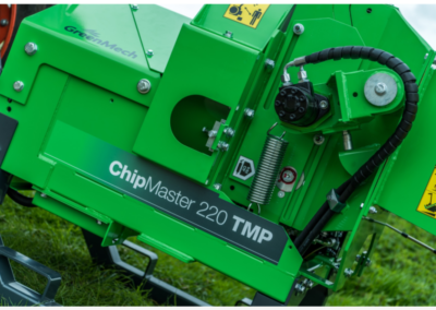 Detail štěpkovače GreenMech ChipMaster 220TMP