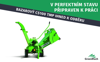 Bazarový CS100 TMP připraven k práci